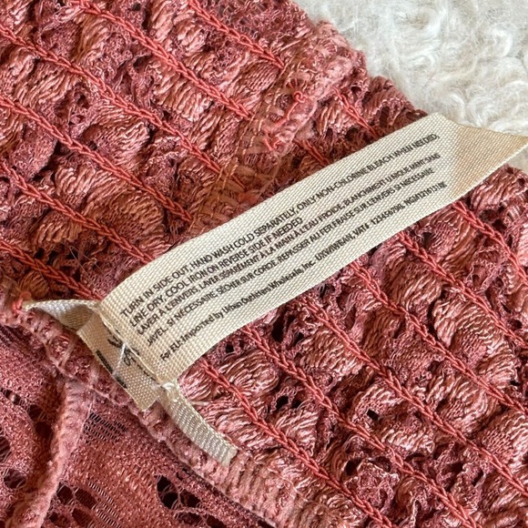 Intimately Free People A Day Out Mesh Lace Maxi Skirt Large Boho Romantic Sexy - Picture 10 of 10